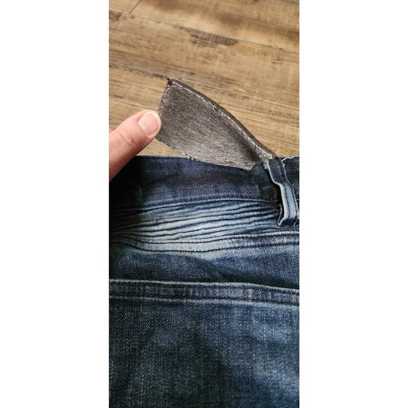 Smoke Rise 36x32 Men Jeans Distressed Waist Tag Not Fully Attached See Pics 2119 - Picture 7 of 7